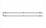 Stipinas 2-1.5-2 x 292 mm Sapim Laser J-Bend