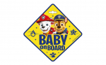 Ženklas Baby on board Seven Paw Patrol Boys