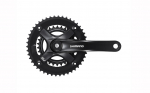 Žvaigždžių blokas priekinis Shimano FC-TY501-2 2 x 7/8 pavarų 46x30T 175 mm