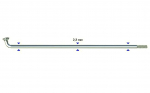 Stipinas 2.3 x 294 mm Sapim Leader J-Bend