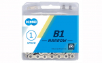 Grandinė KMC B1 Narrow Silver 1 pavaros, 112L
