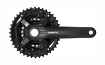 Žvaigždžių blokas priekinis Shimano FC-MT210-2 2x9 pavarų 46x30T 175 mm