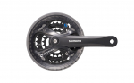 Žvaigždžių blokas priekinis Shimano FC-TY501 Tourney 3x6/7/8 pavarų  48x38x28T 170 mm