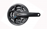 Žvaigždžių blokas priekinis Shimano FC-M311 3x8 pavarų 42x32x22T 170 mm