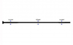 Stipinas 2-1.8-2 x 298 mm Sapim Race Straight
