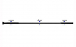 Stipinas 2-1.8-2 x 307 mm Sapim Race Straight
