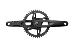 Žvaigždžių blokas priekinis SRAM Rival AXS E1 XPLR DUB Wide Power Meter 1 x 12/13 pavarų, 42T, 165 mm