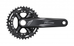 Žvaigždžių blokas priekinis Shimano FC-M4100-B2 2x10 pavarų 26x36T 175 mm 96/64 mm BCD