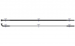 Stipinas 2-2.3-0.9-2 x 288 mm Sapim CX-Ray J-Bend