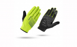 GripGrab žieminės pir&scaron;tinės Ride Hi-Vis Windproof S