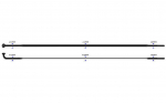 Stipinas 2-2.3-0.9-2 x 290 mm Sapim CX-Ray J-Bend