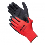 Darbo pir&scaron;tinės aplietos juodu lateksu