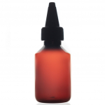 100ml hdpe amber buteliukas su dozatoriumi