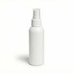 250 ml Baltas HDPE Kosmetinis butelis su purk&scaron;tuku