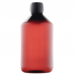 500ml hdpe amber butelis
