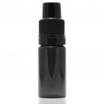 Juodas 10ml pet buteliukas