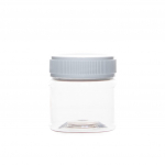 50ml plastikinis indelis užsukamu dangteliu