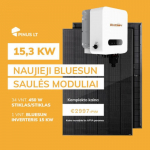 15,3 kW įrangos komplektas