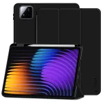 TechProtect SmartCase Pen dėklas plan&scaron;etiniam kompiuteriui Xiaomi Pad 7 / 7 Pro &ndash; dėklas plan&scaron;etiniam kompiuteriui juodos spalvos