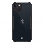 Tactical Quantum Stealth dėklas skirtas Apple iPhone 13 skaidrus ir juodos spalvos