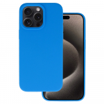 Silikoninis Lite dėklas skirtas Apple iPhone 15 Pro Max mėlynos spalvos