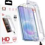 Grūdintas stiklas Tel Protect Dust-Free Easy Fit Full Glue 6D skirtas Samsung Galaxy A56 5G black – 2 vnt