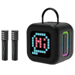Blavec ne&scaron;iojama kolonėlė Bluetooth WS-09 Karaoke Fun – 10W su 2 mikrofonais (WS09-2MB) juodos spalvos