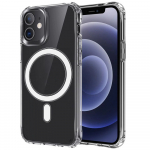 Tel Protect MagSilicone dėklas skirtas Apple iPhone 15 Pro skaidrus
