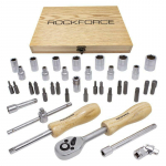 ROCKFORCE RAKTŲ RINKINYS 1/4″ 38 vnt.