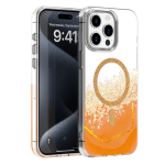 Epoxy Mag dėklas, skirtas Apple iPhone 15 Pro 6,1" oranžinis