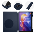 OBAL:ME SolidTab dėklas, skirtas Xiaomi Redmi Pad 2, tamsiai mėlynas