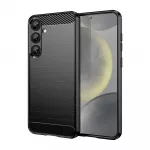 Anglies pluo&scaron;to dėklas skirtas Samsung Galaxy S26 Ultra – juodos spalvos