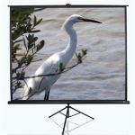 Elite Screens | Tripod Series | T100UWV1 | Diagonal 100 ” | 4:3 | Viewable screen width (W) 203 cm | Black