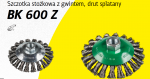 KLINGSPOR KŪGINIS &Scaron;EPETYS 100mm M14 BK600Z I&Scaron; NERŪDIJANČIO PLIENO SUSUKTA VIELA