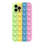 Heart Pop It dėklas skirtas Apple iPhone 11 color 4