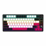 LORGAR Pro KBP7075W Wireless Belaidė Žaidimų Klaviatūra | Black, Toxic Purple