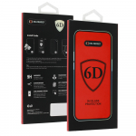 Tel Protect Full Glue 6D Apsauginis stiklas skirtas Samsung Galaxy A16 5G BLACK