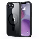 ESR Classic Hybrid Halolock MagSafe Apple iPhone 16e – dėklas telefonui skaidrus-dėklas telefonui juodos spalvos