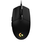 Logitech G203 LIGHTSYNC RGB Black (Juoda) Žaidimų Pelė