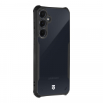 Tactical Quantum Stealth dėklas skirtas Samsung Galaxy A35 5G skaidrus ir juodos spalvos