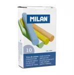 Spalvota kreida Milan, 10vnt, įvairių spalvų