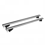 Automobilių stogo skersiniai Menabo Lince XL, 135 cm, 2 vnt. sidabro spalvos