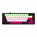 LORGAR Pro KBP70MW Wireless Belaidė Žaidimų Klaviatūra | Black, Toxic Purple