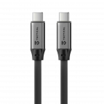 Tactical Fat Man 2.0 kabelis USB-C/USB-C 1m pilkos spalvos