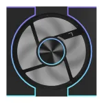 Ventiliatorius DarkFlash DM8 LINE (juodas)