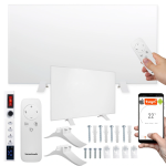 Infraraudonųjų spindulių &scaron;ildytuvas, &scaron;ildymo plok&scaron;tė FIR 600W WiFi 60×100 cm