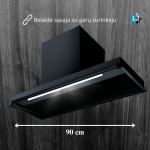 Garų surinkėjas Elica BOXIN ADVANCE PLUS BL MAT/A/90 PRF0199291