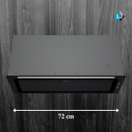 Garų surinkėjas Elica LANE BL MAT/A/72 PRF0165834 - Atsiimkite per 15 min!
