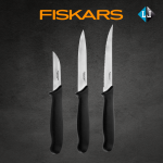 3 peilių rinkinys Fiskars ''Essential'' 1023785 - Atsiimkite per 15 min!