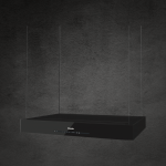 Garų surinkėjas Miele DA 6708 D Aura Edition 6000 Juodas